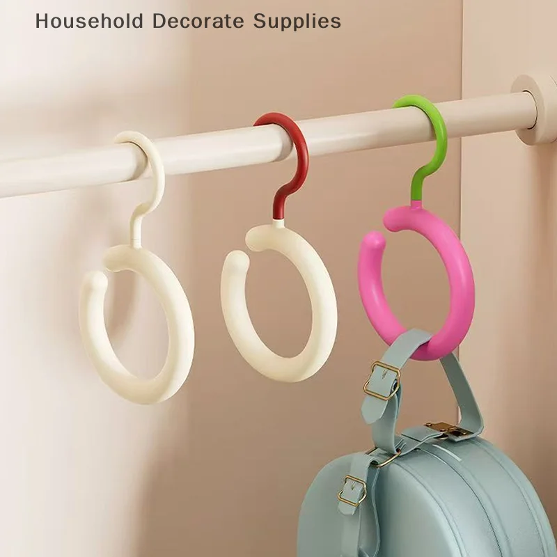 

Dopamine Hook Hanger, Rotatable Scarf And Hat Bag Storage, Scarf Display Rack, Hat And Bag Hanging Rack