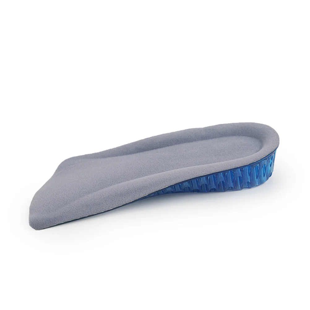 Silicone Shoes Insole Heel Insoles Height Lift Pad Honeycomb Invisible Accessories for Men