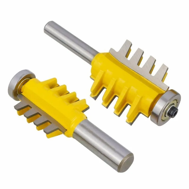 XCAN Milling Cutter Rail Reversible Finger Joint Glue Router Bit 1/4\