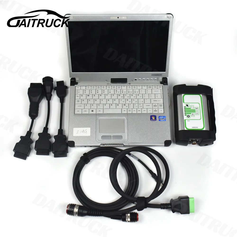 Toughbook CF C2 Premium Tech PTT 2.8.241 Construction Equipment for Vocom 88890300 Truck Diagnostic Tool