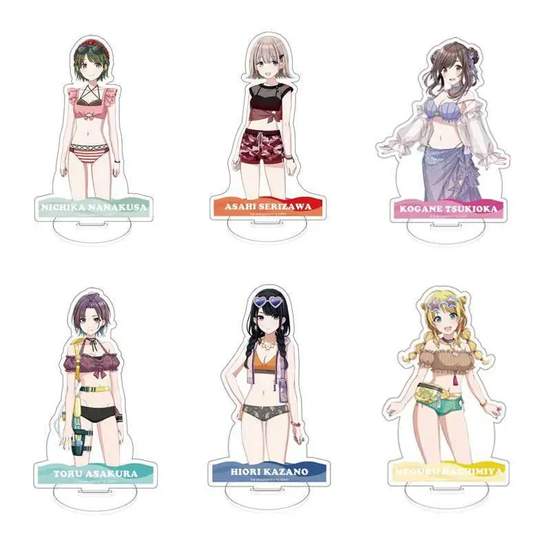 THE IDOLM@STER Amami Haruka Hoshii Miki Kikuchi Makoto Hagiwara Yukiho Takatsuki Yayoi kisaragi chihaya