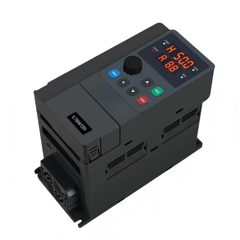 220V 0.75kw Variable Frequency Drive Single Phase Compressor Frequency Inverter 50hz VFD AC Motor Drive