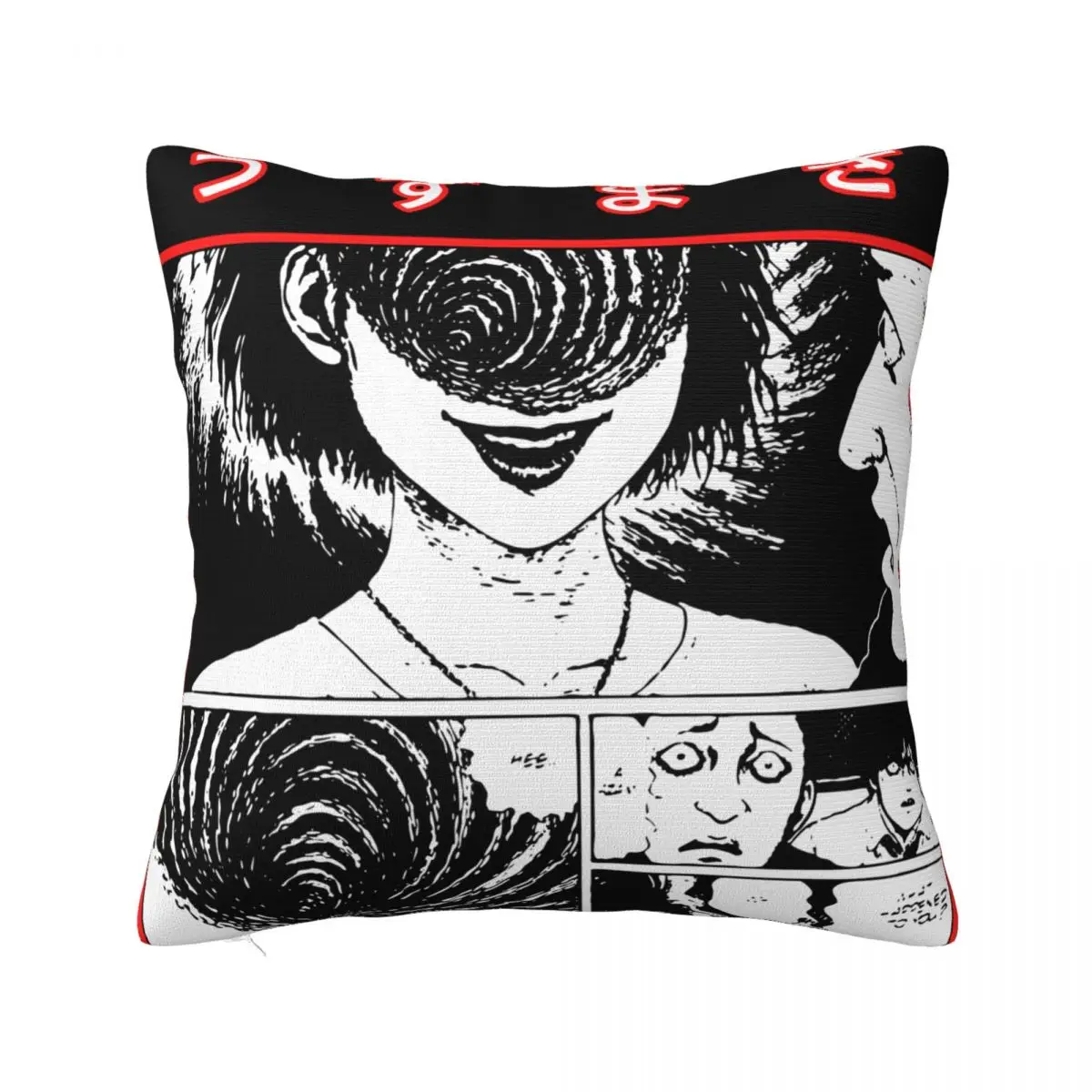 Tomie Horror Junji Ito Pillowcase Printing Fabric Cushion Cover Decor Pillow Case Cover Chair Drop Shipping 40X40cm