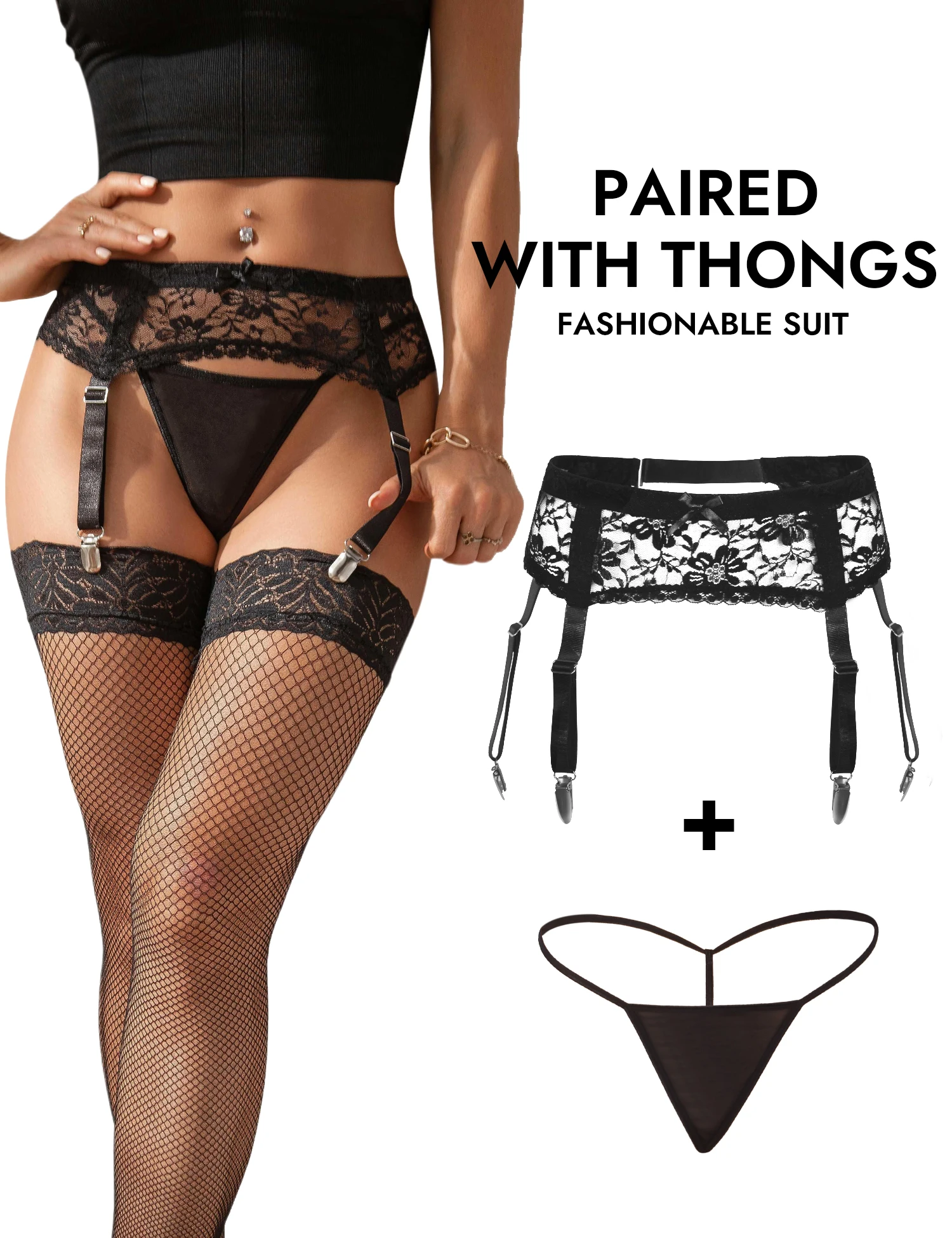 Comeondear Damski Pas do Pończ – Mesh Strap Metal recenzja i cena