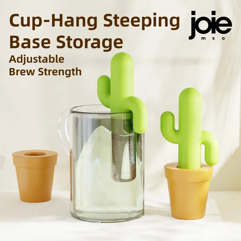 joie Cactus Tea infuser Cute Cactus Tea Strainer Stainless Steel A Tea  Infuser for Afternoon Tea and Office Tea Leaf Filtering - AliExpress 15