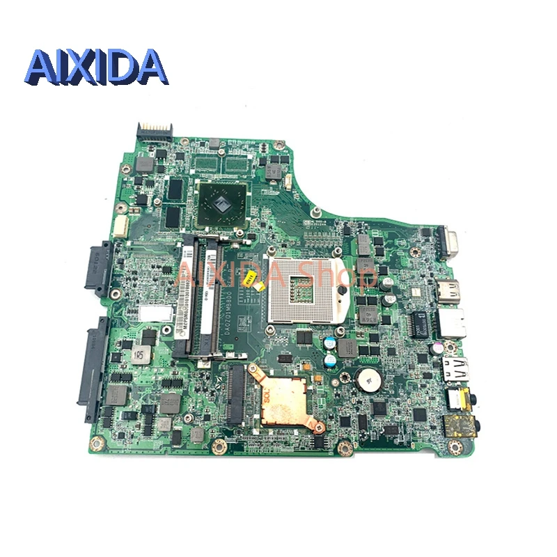 AIXIDA MBPSM06001 DA0ZQ1MB8D0 Mainboard for Acer ASPIRE 4745 4745G laptop motherboard HM55 DDR3 HD5470 GPU free CPU Full test