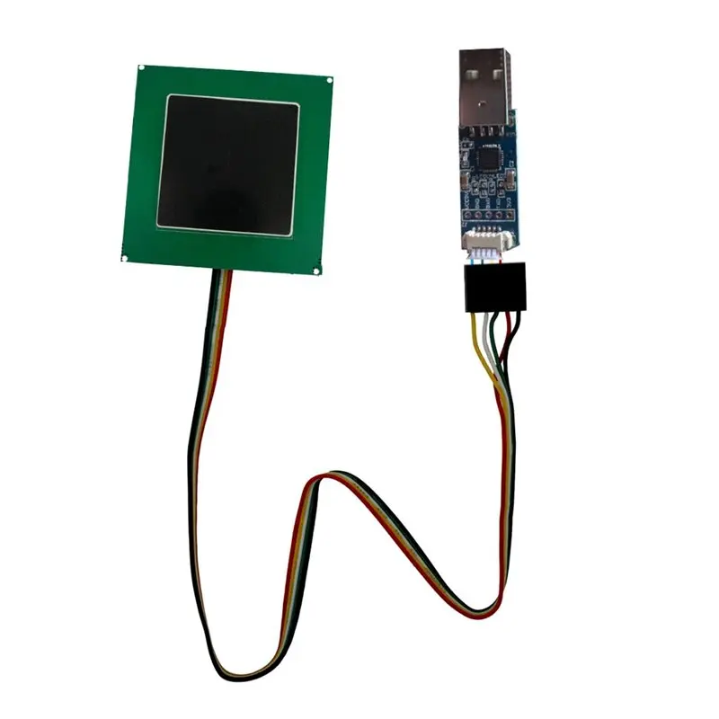 

ESP32 Interface YRM100 TTL UHF RFID Reader Module With Integrated RFID Antenna 80X120mm