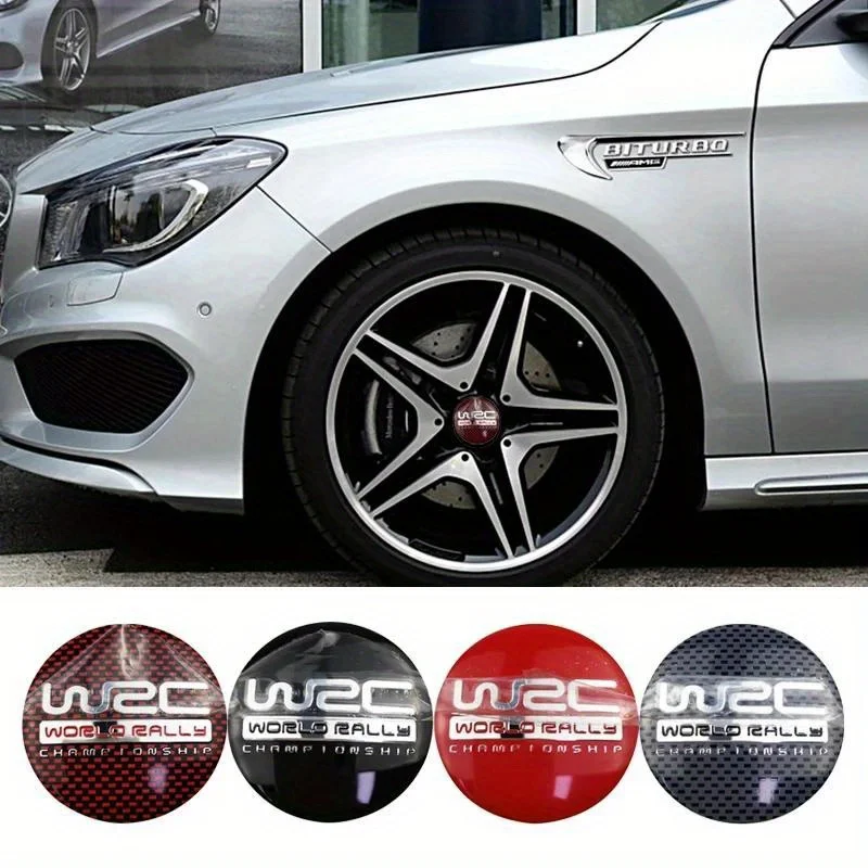 4PCS 56Mm Wrc Logo …