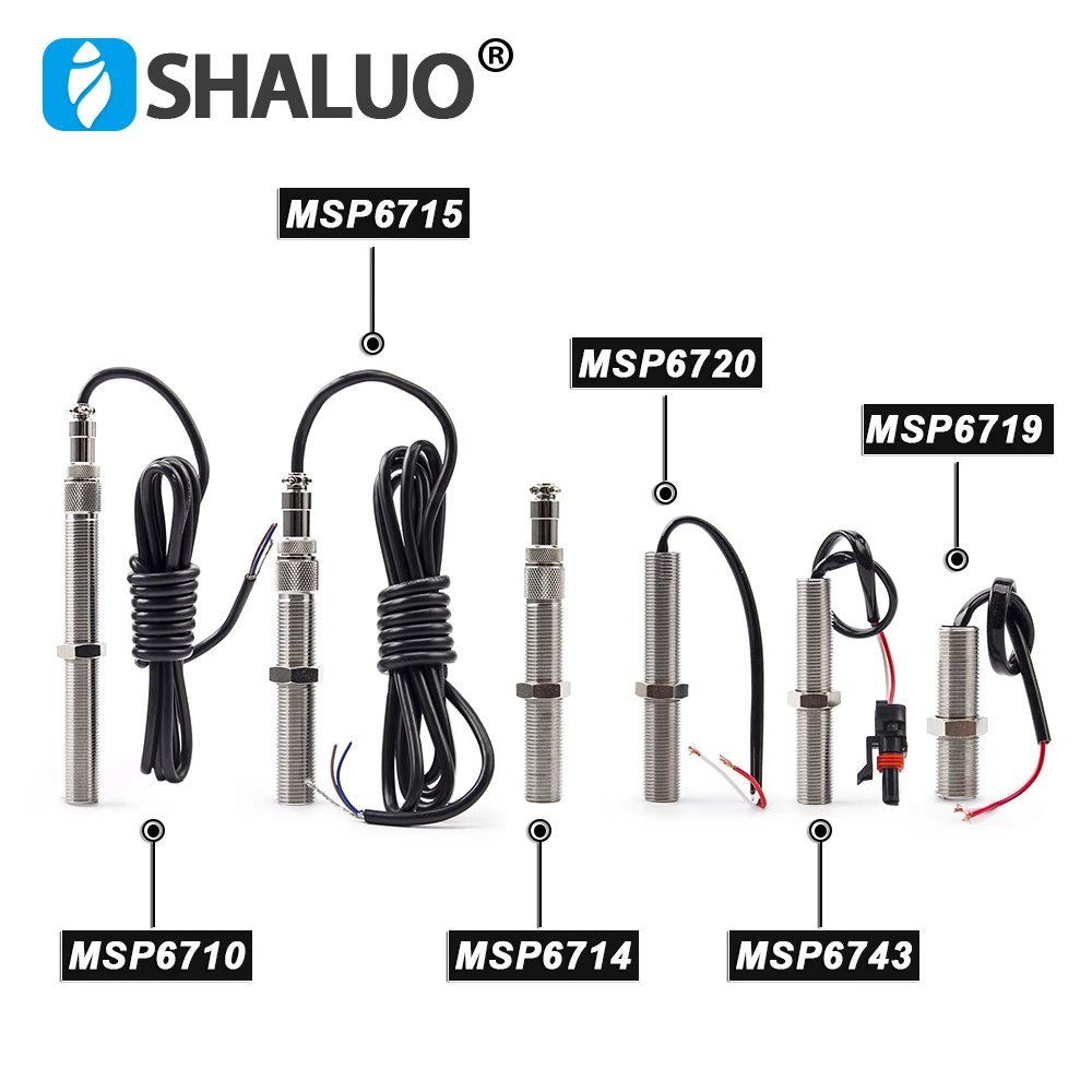 

M16*1.5 5/8-18UNF RPM Speed Sensor Diesel Generator Magnetic Pickup Engine MPU Speed Sensor MSP6732 MSP6714 MSP6715 MSP6719