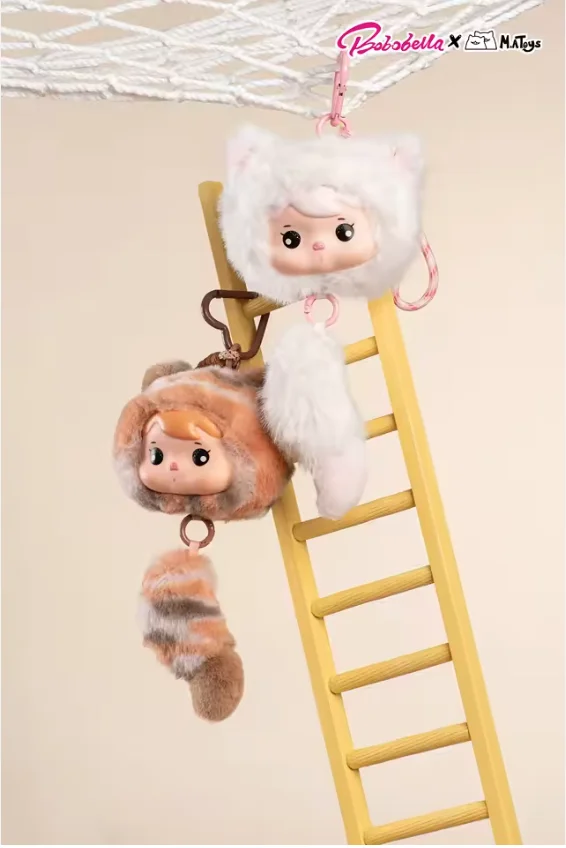 Nieuwe Bobobella V4 Mysterieuze Blind Box Bag Fuzzy Trendy Fun Party Pluche Collectie Speelgoed Pop Figuur Ornament Decor Kawaii Gift