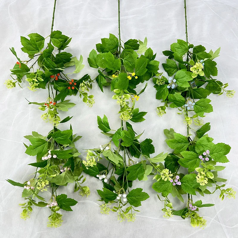 

Simulated single bee leaf artificial flower potted plant living room study wedding photography props film and television hotel d