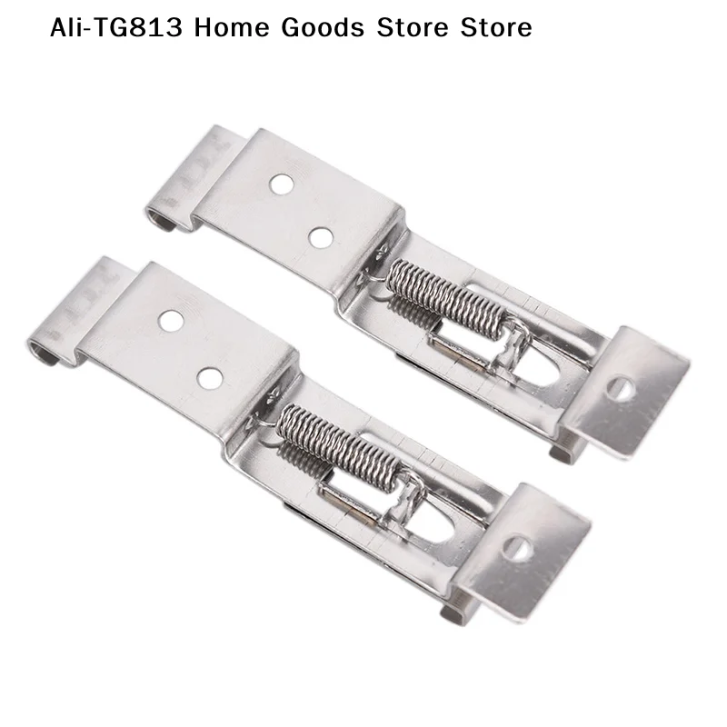 Image of [TG813]2X Europäischer Kfz-Kennzeichenhalter Anhängerclips Federhalterung