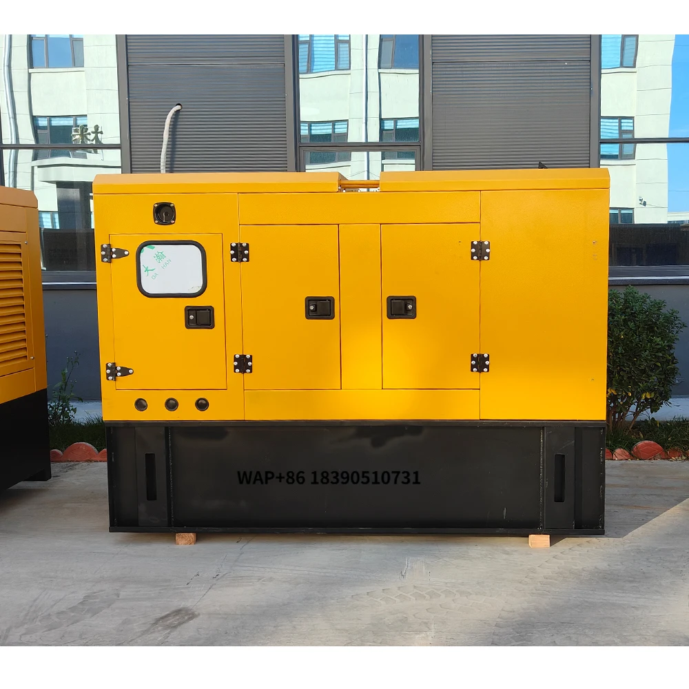 40Kva 45Kva Silent  Generator Three Phase Standby Power Genset for Construction Emergency