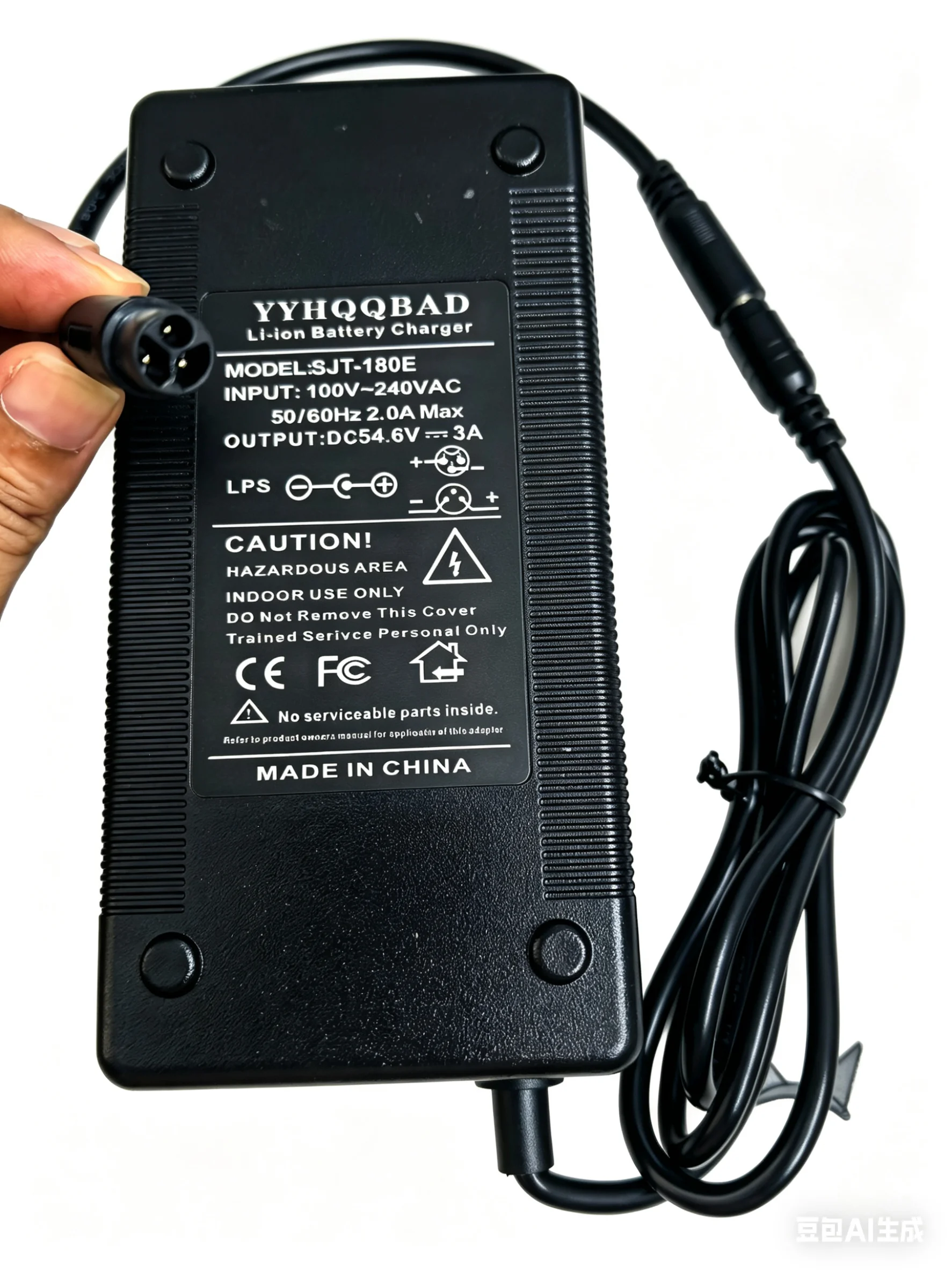 54.6V 3A Battery Charger For 48V 13S lithium battery Charger