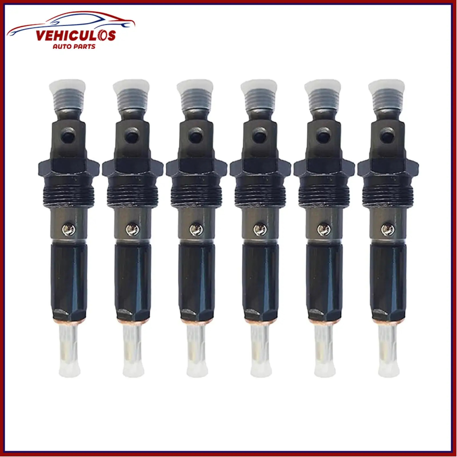 

6PCS Fuel Injectors 0432133787 BG5T-9E526-A KDAL59P6 For Cummins 6BT5.9 6BTAA Diesel Engine 330 Marine