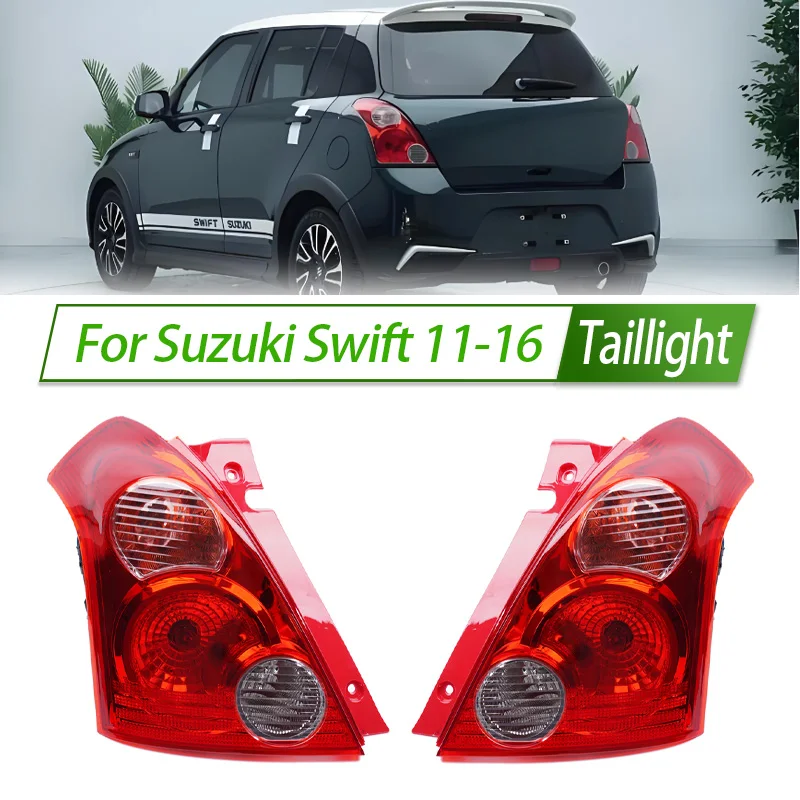 

For Suzuki Swift 11-16 Car Taillight Assembly OEM Style Rear Lamp with Turn Signal Reverse Light Direct Fit Replacement