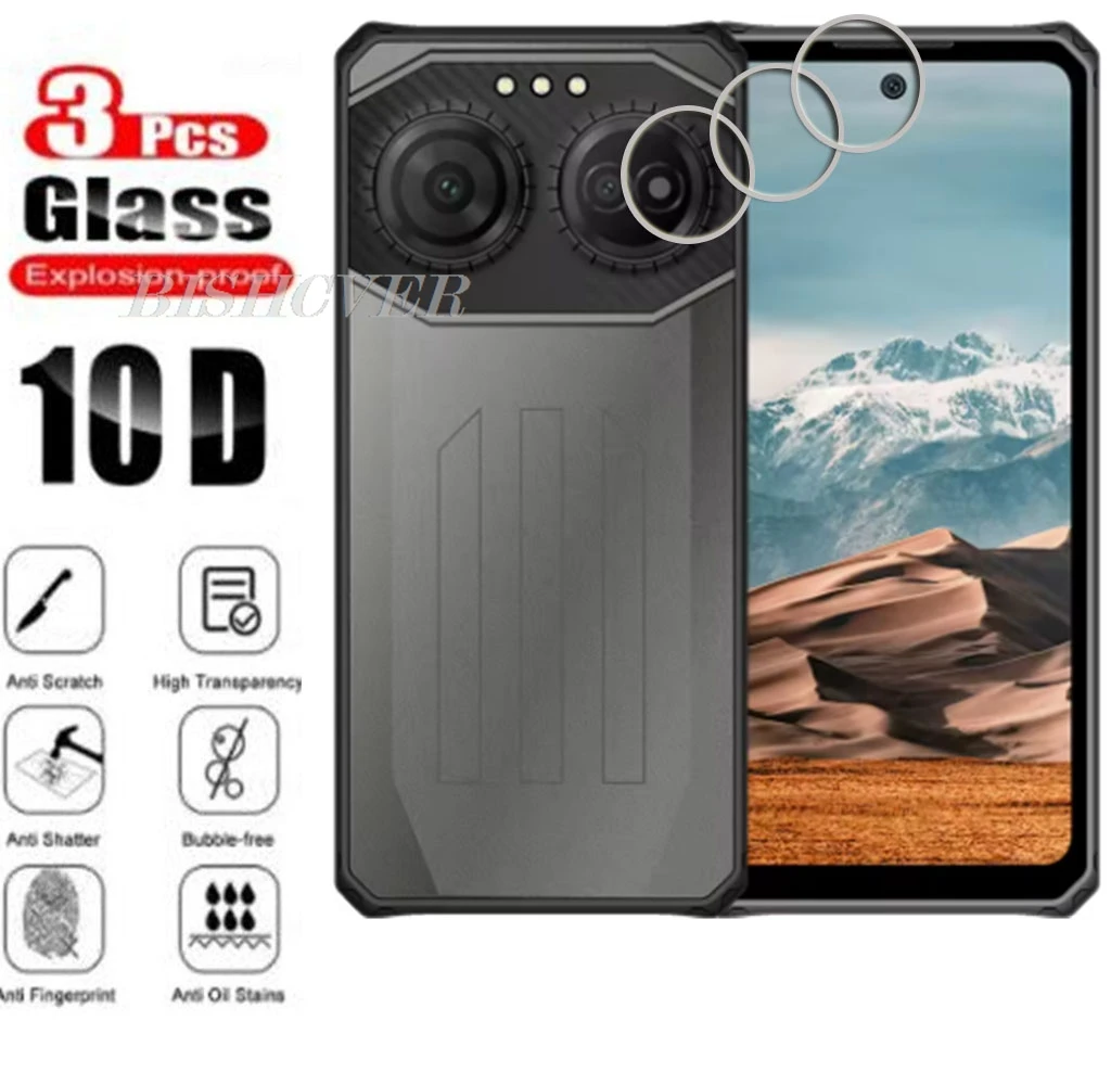 3PCS 9H Tempered Glass For IIIF150 Air3 Air3s IIIF150Air3 IIIF150Air3s Air 3 3S Back Camera Lens Screen Protector Cover Film