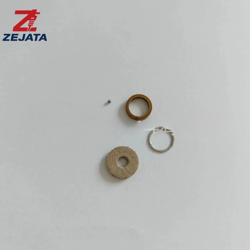 10 peças kit de junta injetor f00rj02177 f00vc05001 bola de aço 1.5mm 1.34mm o-ring antiferrugem para injetor bosch