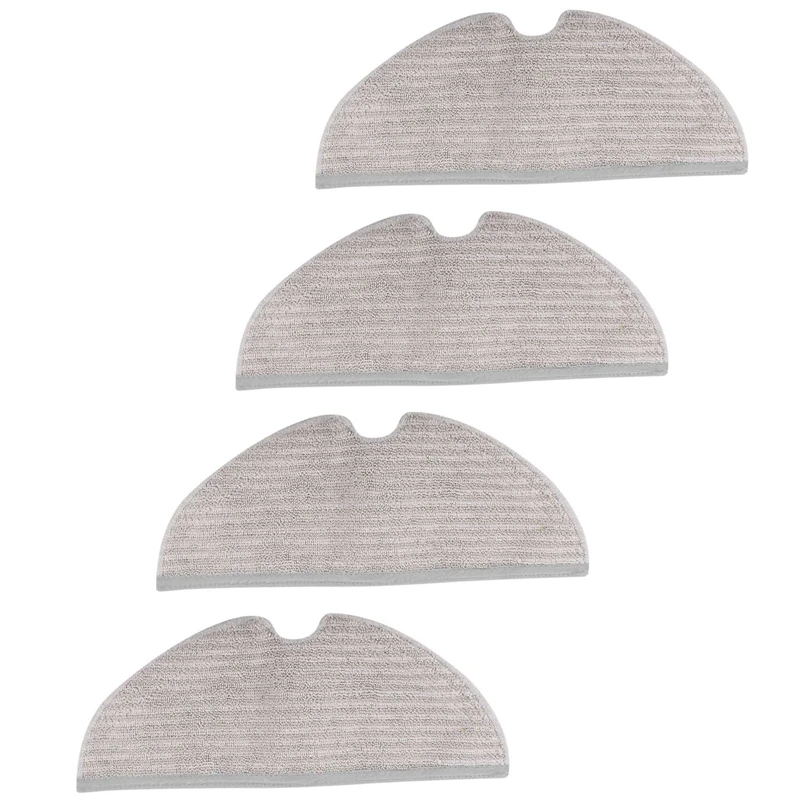 

Mop Pad 4 Pack Microfiber Mop Cloth For Roborock S6 S6 Pure S6 Maxv S5 Max S5 Robot Vacuum Cleaner Mop Replacement