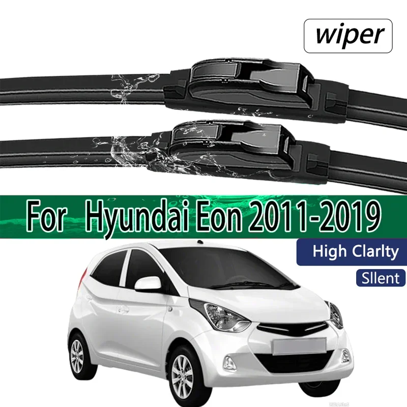 

Car wiper is suitable for Hyundai Eon 2011-2019 front windshield wiper blade 2 pieces of windshield window accessories