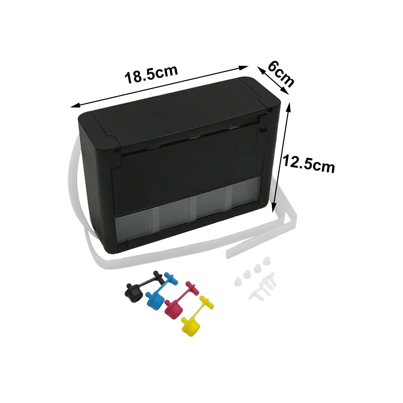 Continuous Ink Supply Kits Professional without Ink Refillable Printer Cartridge Ink Cartridge Ciss DIY for Printer Accessory