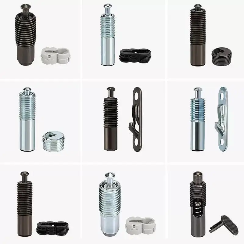 Cabinet Panel Connectors 5 Set 2 in 1 Elastic Invisible Furniture Fastener for DIY and Seamless Assembly at Home