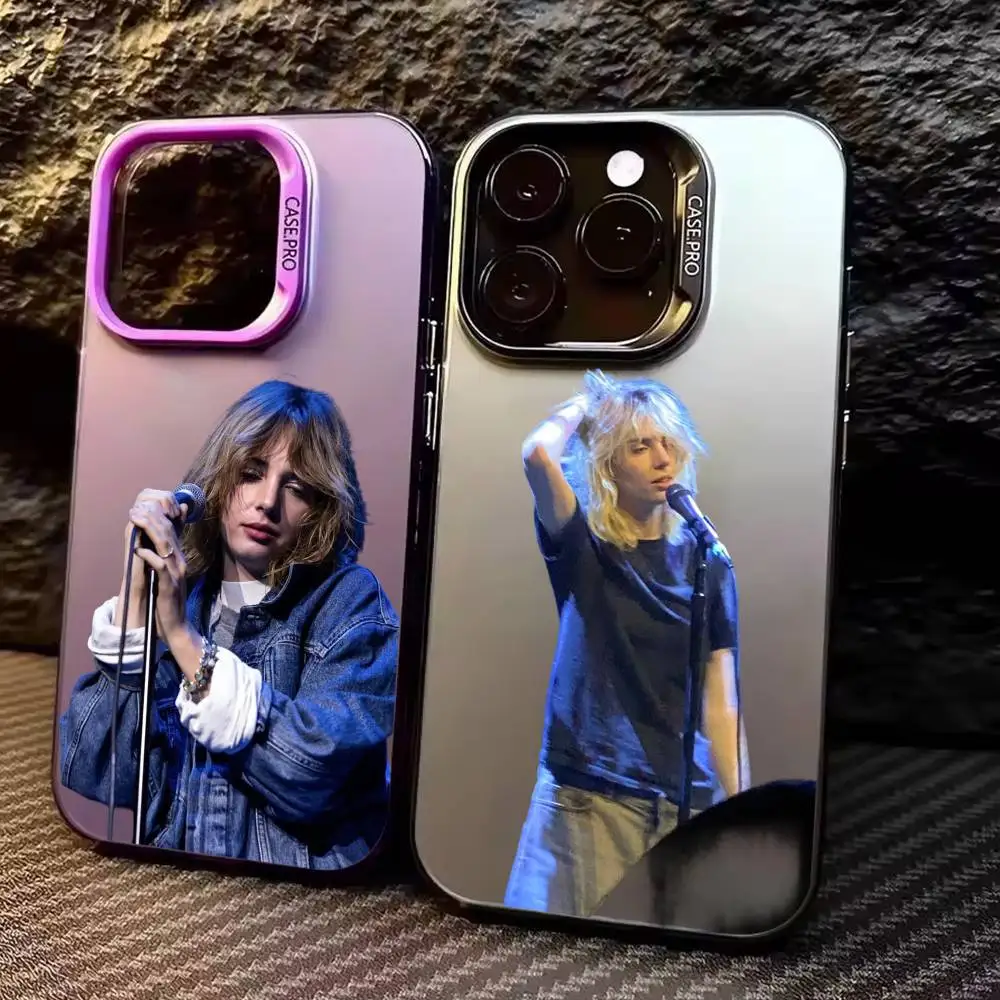 

American M-Maya H-Hawke Phone Case For iPhone17,16,15,14,13,12,11 Plus,Pro Max Colored Silver Plated Inside Cover