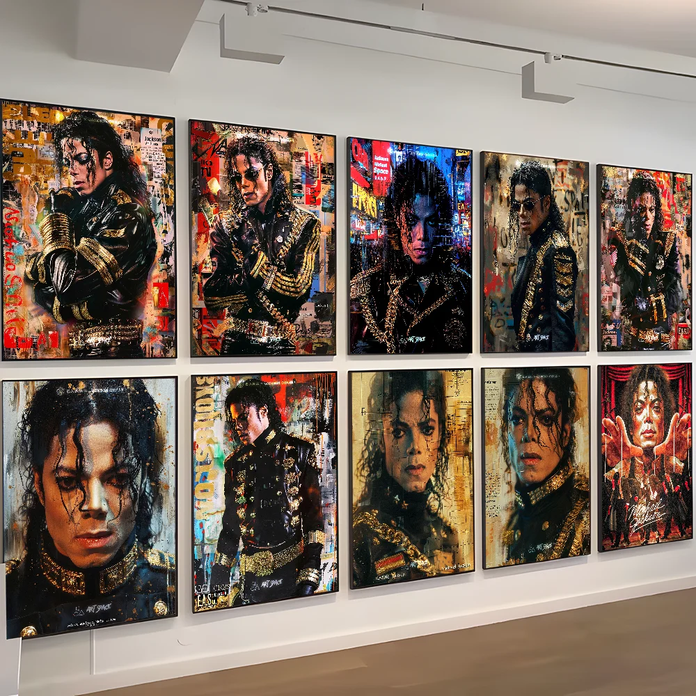 

M-Michael J-Jackson Metal Good Quality Prints and Posters Vintage Room Bar Cafe Decor Home Decor