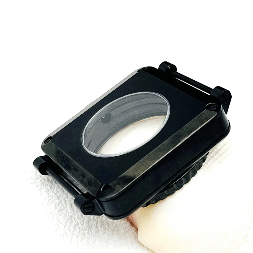 Mod Square Pilot Cockpit SKX007 Watch Case Fit For NH34 NH35 NH36 7S26 Movement Sapphire crystal glass Men Diver Wacth Cases