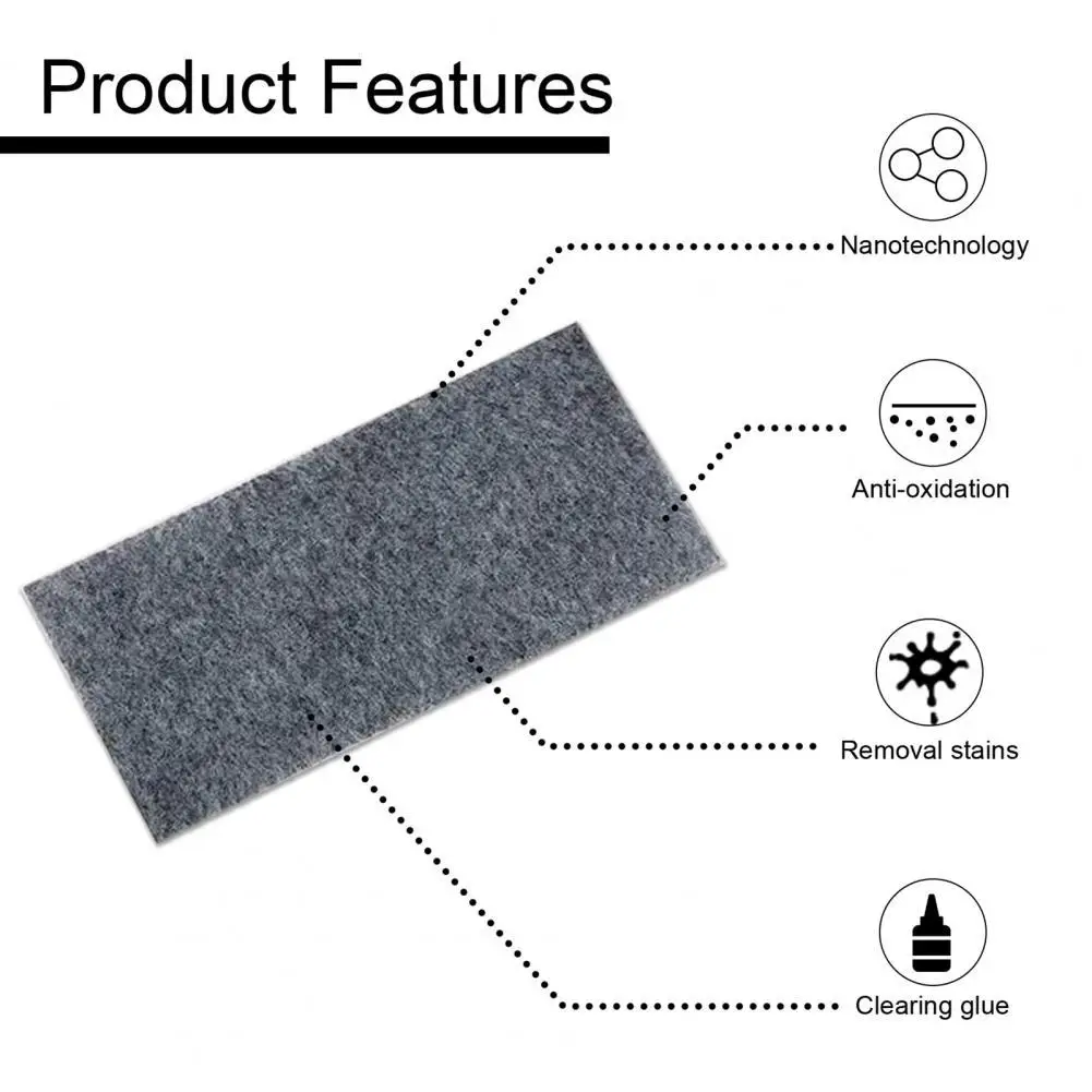 

Practical Remove Stain Durable Car Air Conditioning Blinds Cleaning Cloth Repair Scratch Cloth Car Repair Cloth 6Pcs/Box