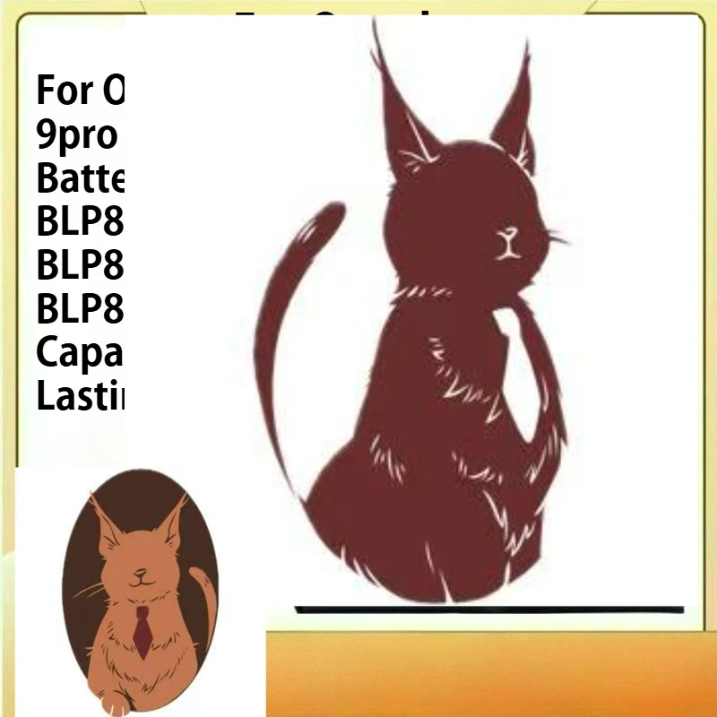 

For Oneplus 9pro 9RT Battery BLP827 BLP829 BLP861 BLP801 High Capacity Long Lasting