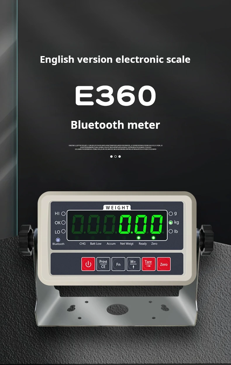 

Electric Weighing Device Loadmeter Meter Head Counting Weighing Rs232 Meter Platform Scale Monitor English Version