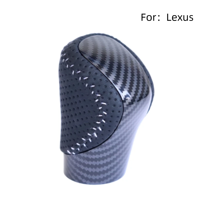 

for Lexus gear shift handball gear head punching leather stitching gear shift lever automatic shift ball head gear head