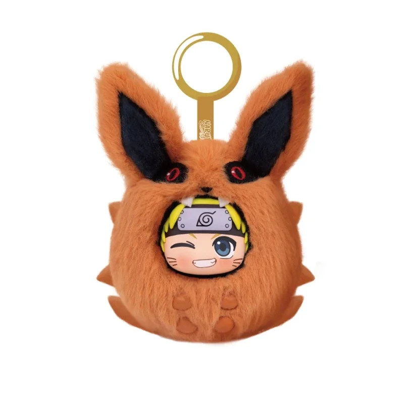 New Original Naruto Figure Keychain Series Stuffed Plush Shippuden Party Handmade Ornament Toy Naruto Blind box Collection Gift