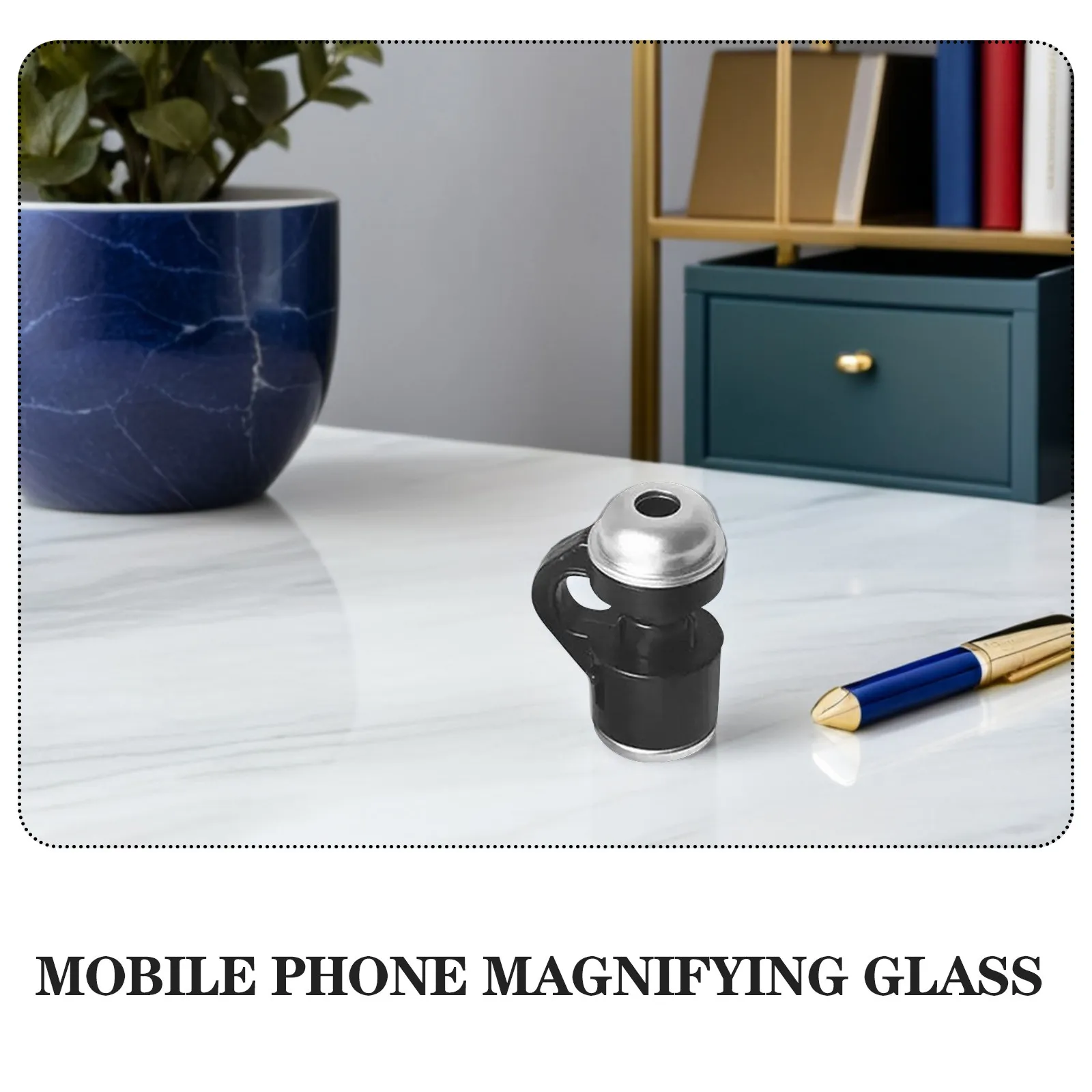 1Pcs Clip on Phone Microscope 30X Universal Cellphone Microscope with LED Light Microscopes Lens for Smartphone
