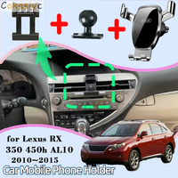 Car Mobile Phone Holder for Lexus RX 350 450h AL10 2010~2015 2012 Air Vent Car Mount Cellphone Bracket Gravity Stand Accessories