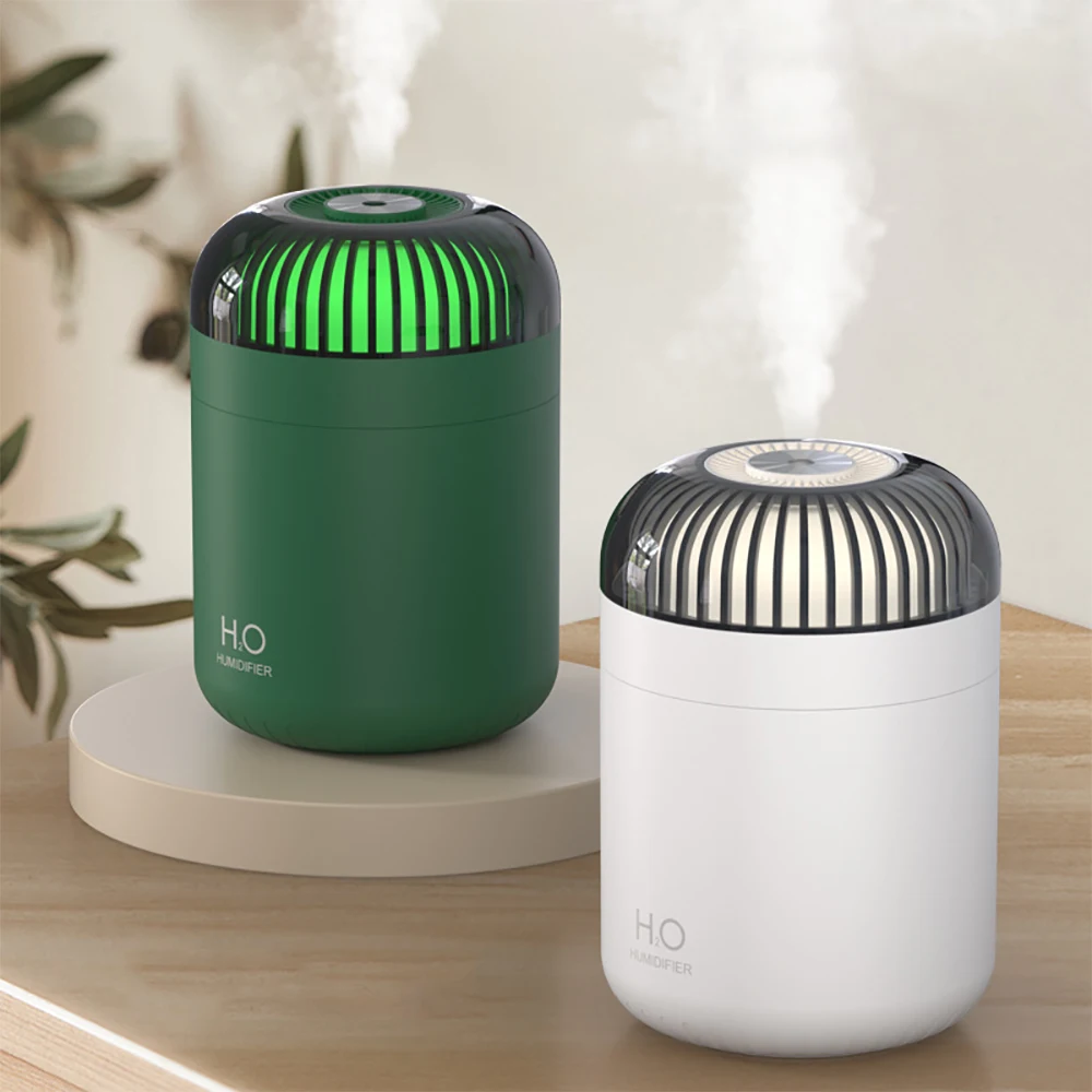 Humidificador de escritorio para el hogar, luz de ambiente de Color, humidificador en aerosol USB para oficina, máquina de aromatización, 500ml