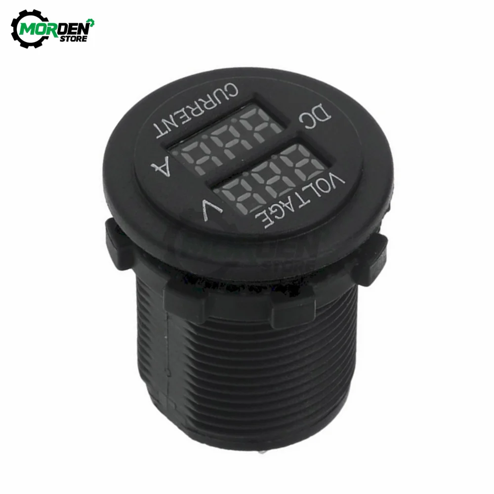 DC 12-24V Digital Voltmeter Ammeter Voltage Meter Power Voltage Tester Detector Voltage Measuring Instrument Tool