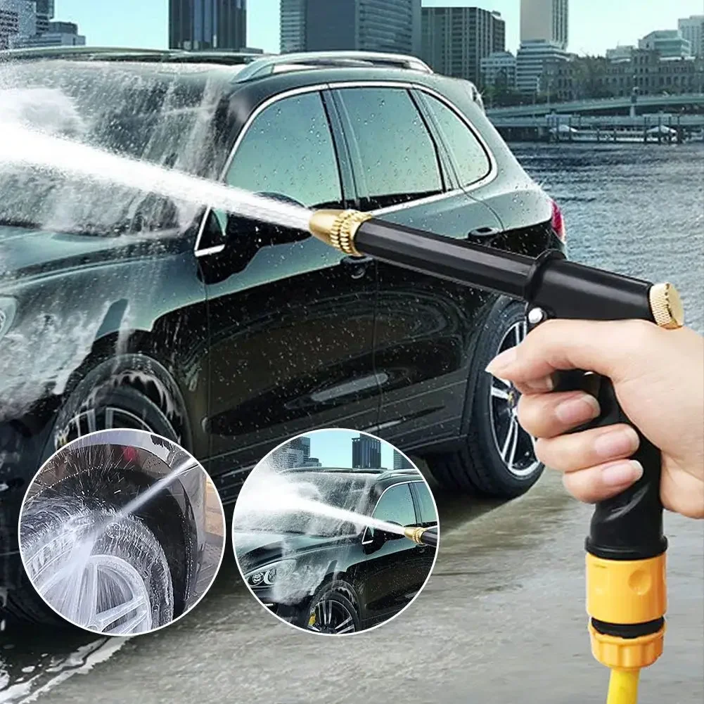 High Pressure Power Water Gun Jet Garden Washer Sprayer Watering Spray Garden Sprinkler for Cleaning Tool