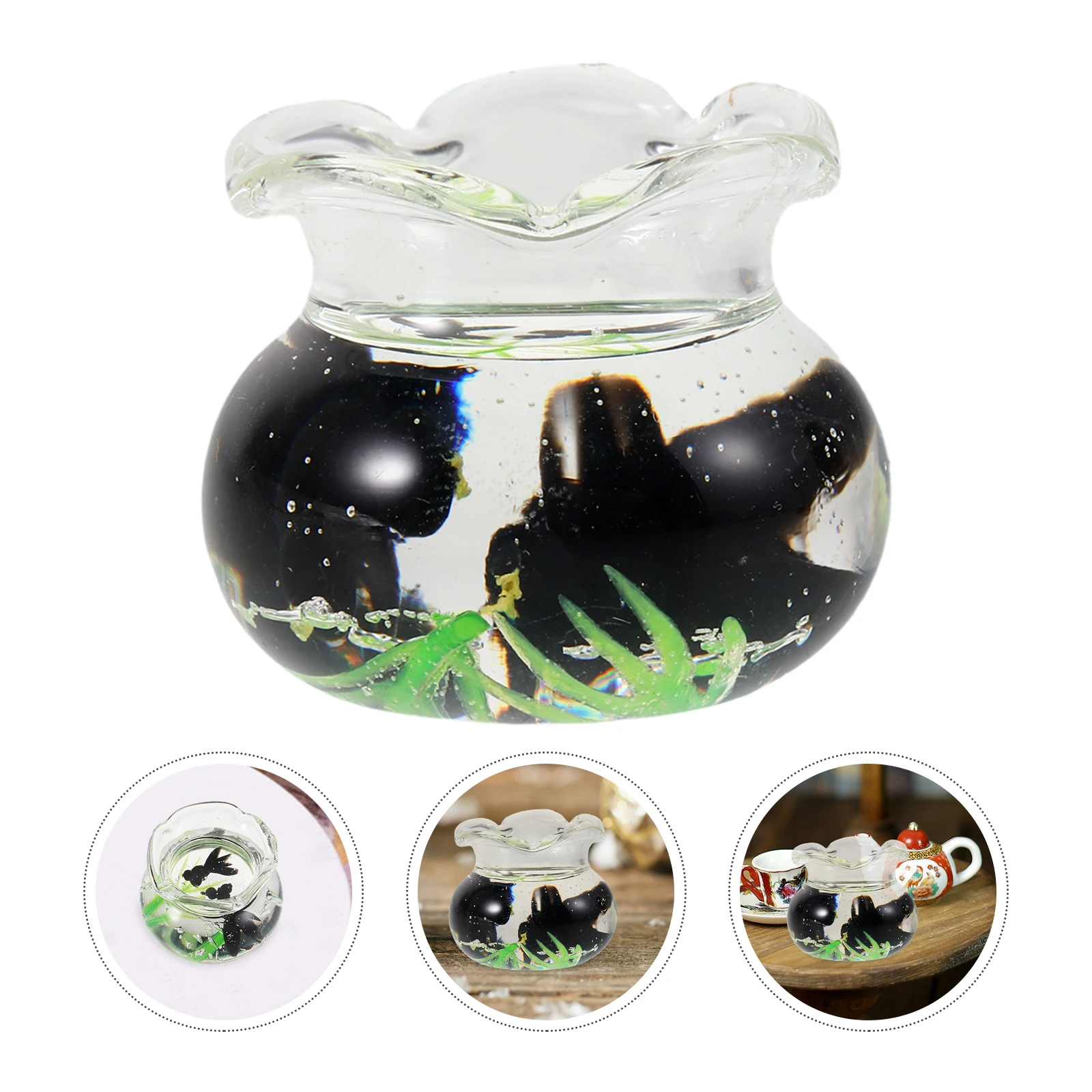 

Miniature Landscape Decoration Dollhouse Accessories Fish Tank Toy Aquarium Toys Figurines Resin Ornaments