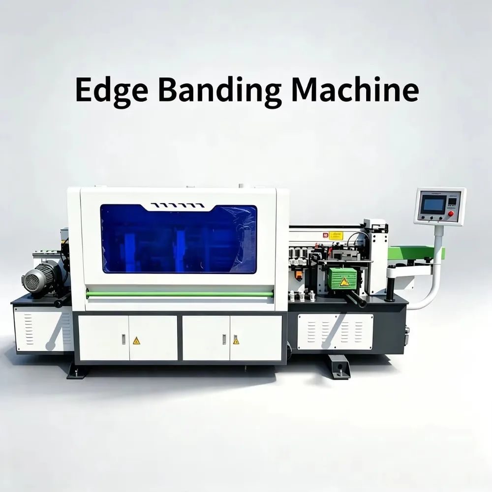 Standard Automatic Edge Bander Auto End Cutting Polishing For Melamine Plywood Furniture Making Oem Available