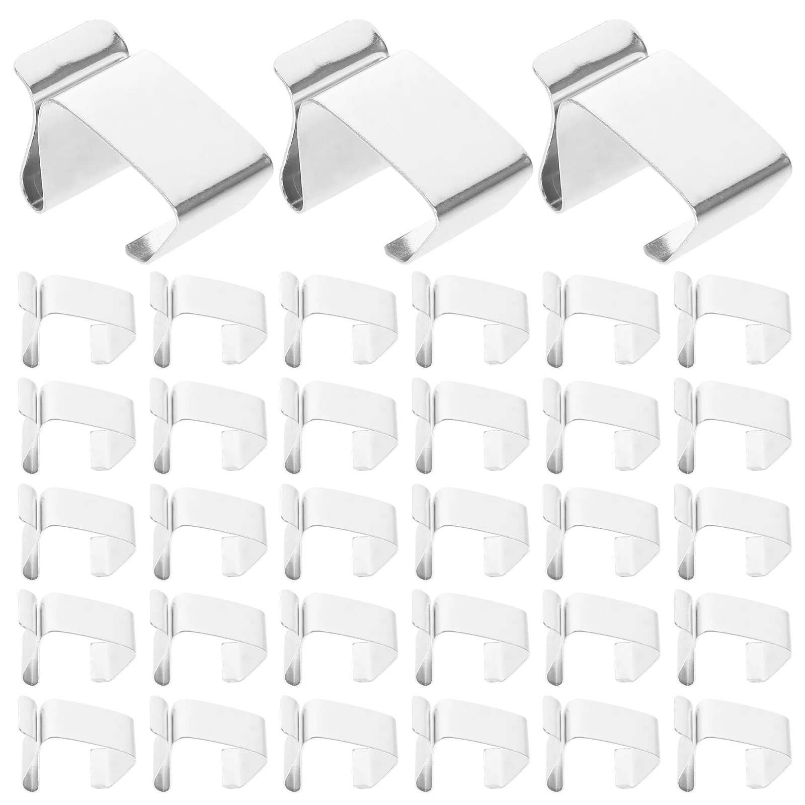 

50 Pcs Outdoor Light Cord Clip Christmas Hangers for outside Gutter Clips Gutters Hooks Lights