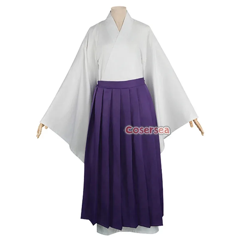 Cosersea Uraume 코스프레 의상 Jujutsu Kaise Uraume 스님 의상 기모노 역할 놀이 파티 남자 유니폼 할로윈 의상 풀 세트