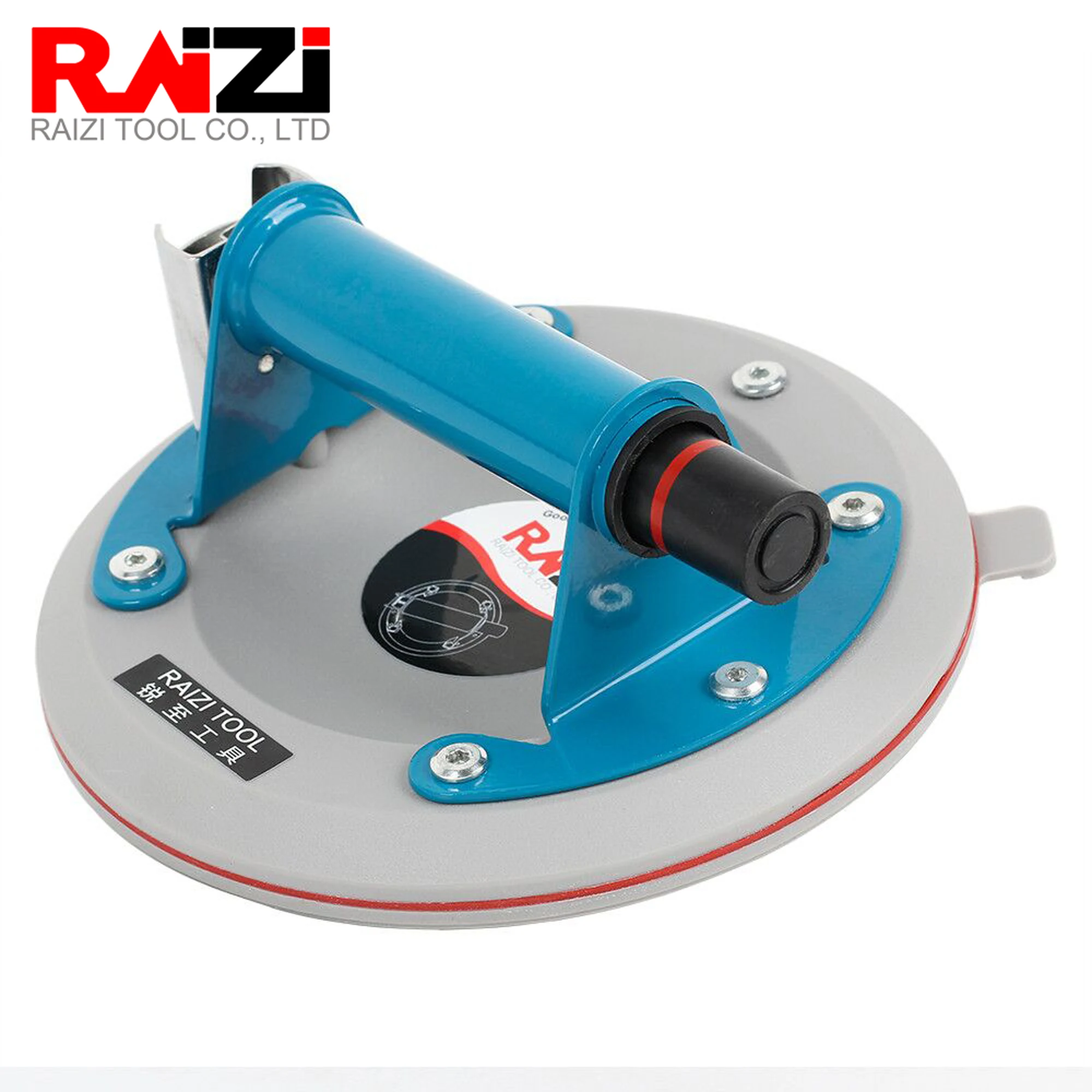 

Raizi 8inch/200mm Vacuum Silica gel Suction Cup Lifter Sucker for Tile Granite and Glass Heavy Duty Hand Held Lifter Moving tool