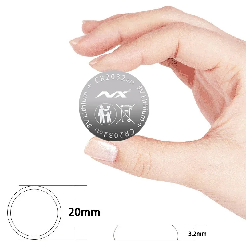 100% original CR2032 battery 210mAh Button Cell Specialized car remote control battery cr 2032 3v lithium battery for watch