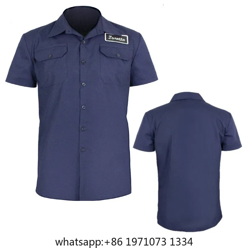Costume de jeu de rôle Fast & Furious X, chemise de cosplay Dominic Toretto, fantaisie, homme, manches courtes, tee-shirt d'été pour jeu de rôle