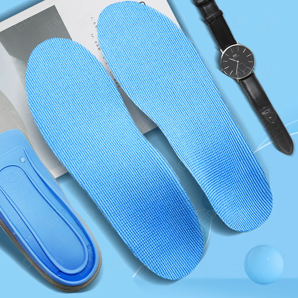 orthopedic insoles orthotics flat foot running sports absorption insole eva shoes sole Lightweight insole for sneakers man women