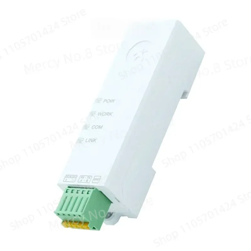 Image of RS485-zu-Ethernet-Konverter in Kompaktgröße, Serieller Server für USR-DR134, Unterstützt TCP UDP HTTP DHCP DNS Modbus TCP RTU