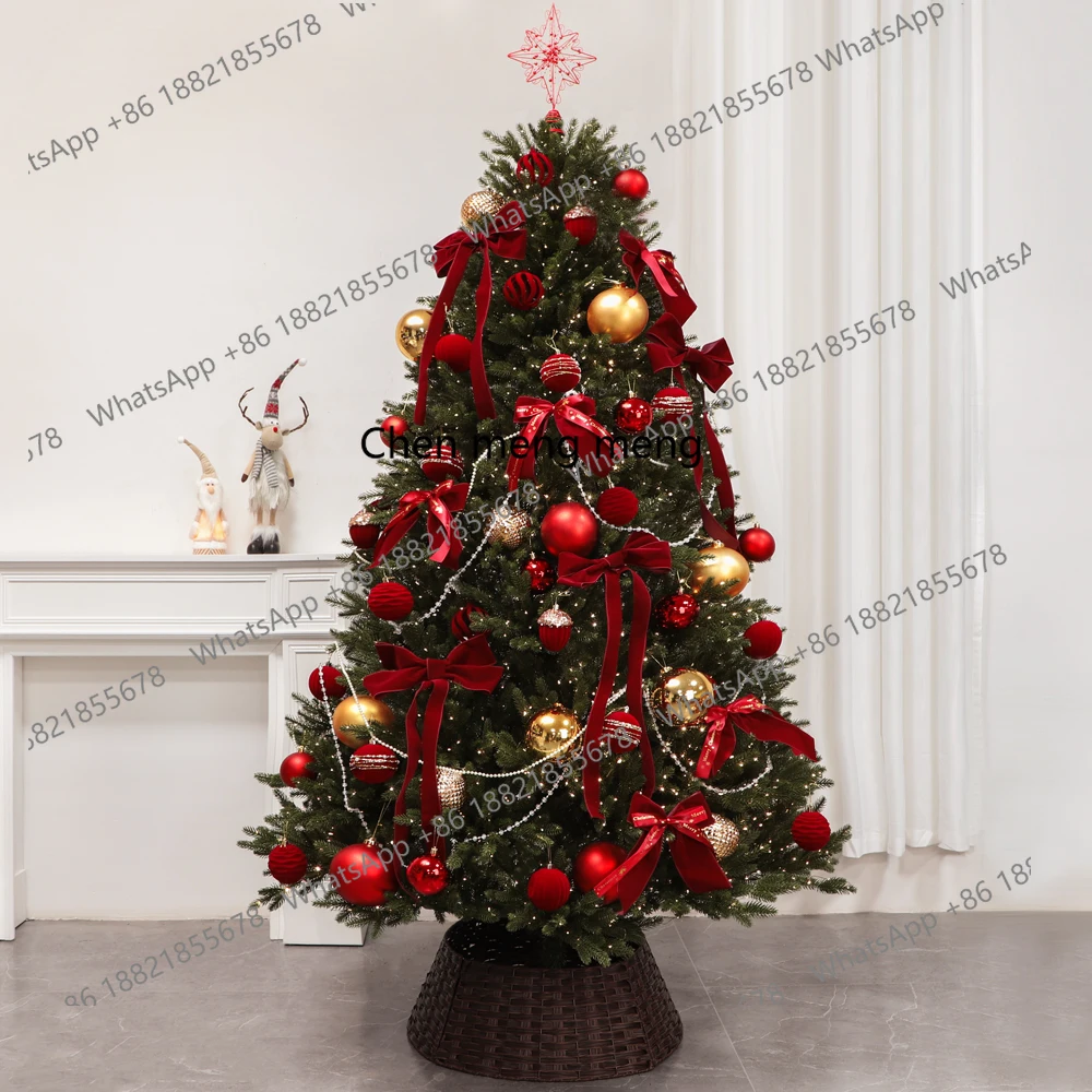 Living room home Christmas decorations pendant villa shopping mall ornament luminous Nobesong pure pe