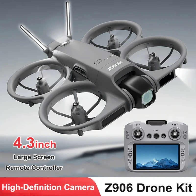 Z906 4K Drone HD Intelligent Avoiding Obstacle with Larger Screen Remote Control Tracker Brushless Aerial Photography Aircraft